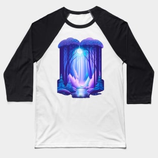 Fantasy Forest V4 Baseball T-Shirt